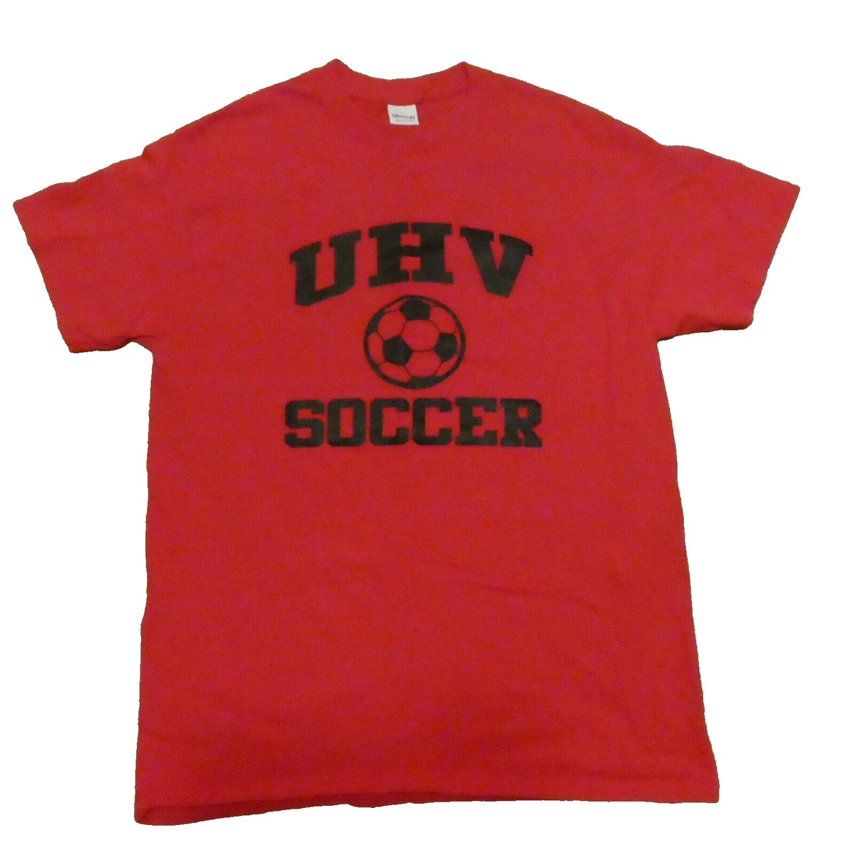 UHV Soccer University of Houston Victoria Medium Red 100% Cotton Unisex
