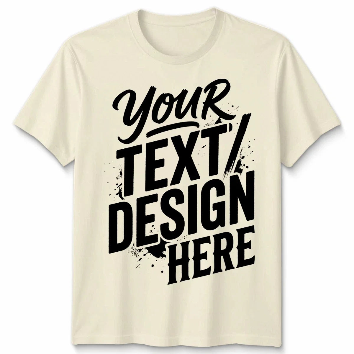 Personalised Custom Printed T Shirt Text Logo Unisex Shirt Party Workwear Gift Unisex