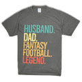 Port & Company Fantasy Football Legend Graphic Heather Gray Men's Large Unisex