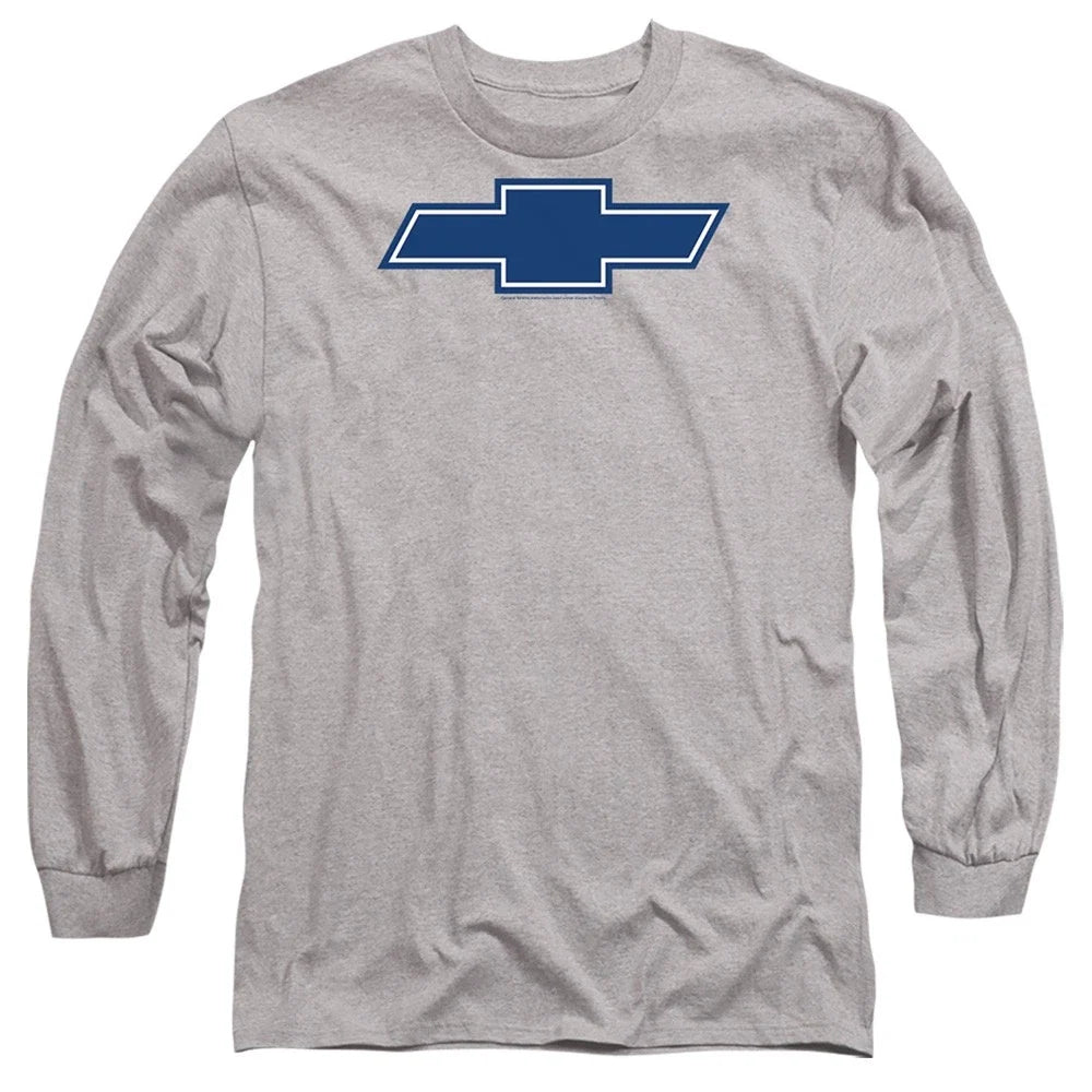Chevrolet Simple Vintage Bowtie Long Sleeve S-2XL, Athletic Heather Unisex