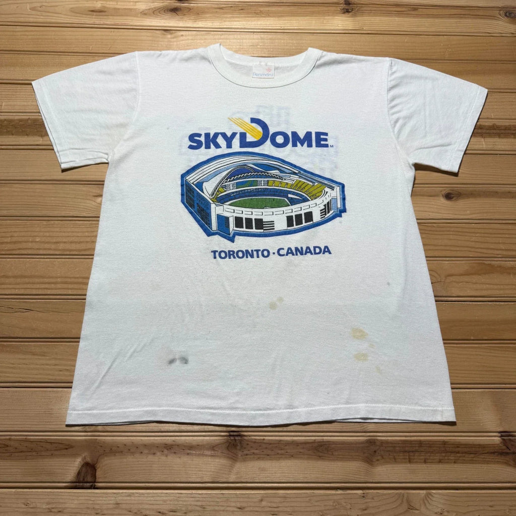 Vintage 1989 SkyDome Toronto Canada Stadium Graphic Souvenir - Large Unisex