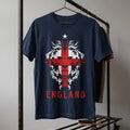 England Soccer Shirt St George Cross Lion Flag World Cup National Team Fan Tee Unisex