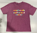 SOCCER MOM TEES WEEKENDS COFFEE SOCCER SOCCER AUNTIE - HEATHER MAROON L Unisex