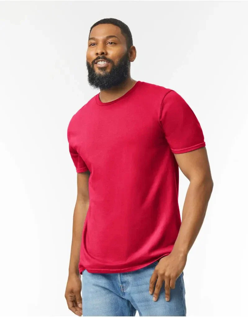 Gildan Softstyle Adult Plain Mens Workwear Short Sleeve Cotton Tee Unisex