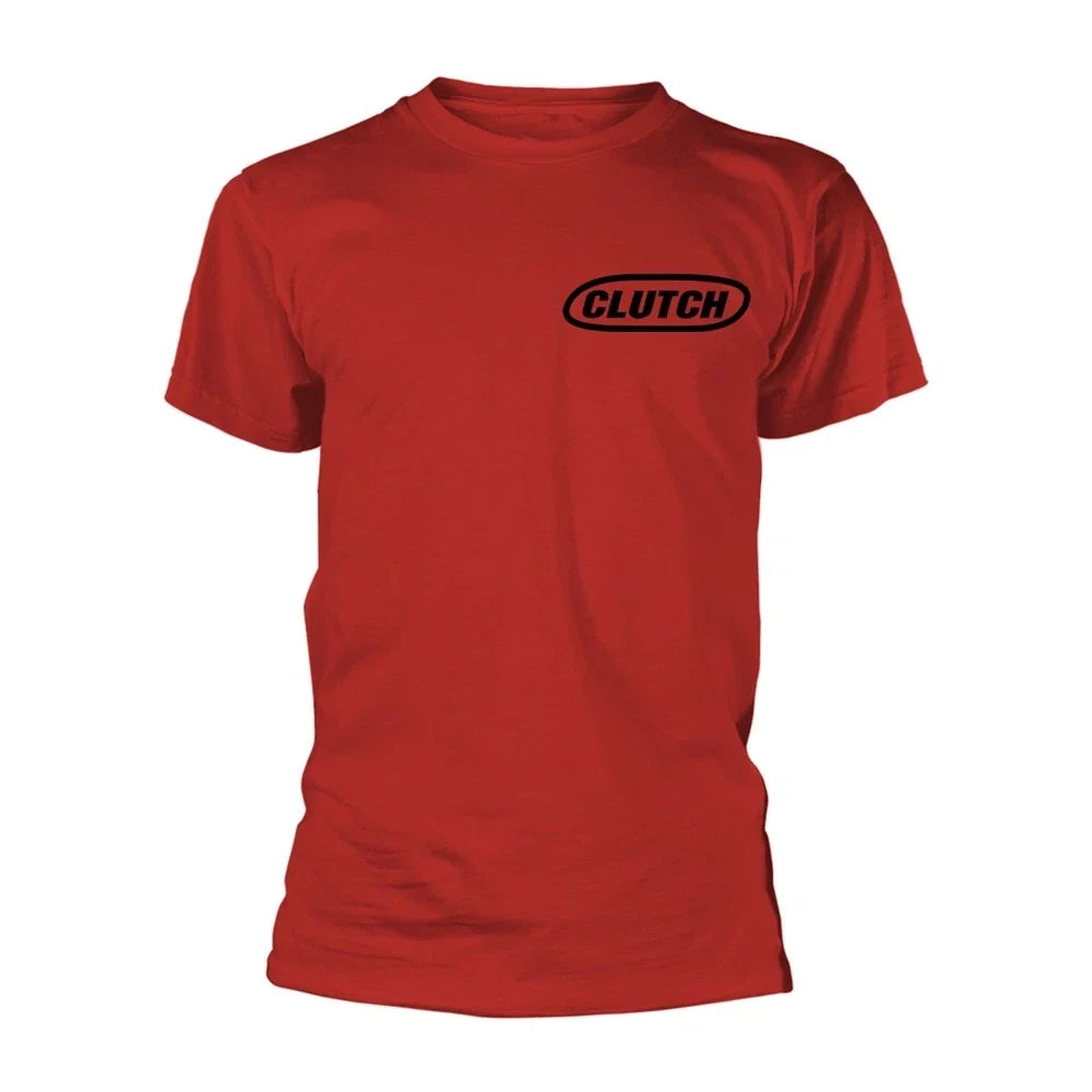 CLUTCH - CLASSIC LOGO (BLACK/RED) RED Medium Unisex