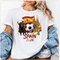 Spain 2026 Shirt, World Cup Soccer Tee, Spanish Flag Football Unisex