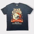 Luke Combs Scott Stadium 2026 Concert Navy Blue XL UVA Football Helmet Unisex