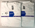 Gildan Mens Heavy Cotton (LOT Of 2) White 2XL Plain Adult Tee G5000 XXL Unisex