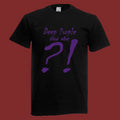 DEEP PURPLE NOW WHAT Men's Black Size S-5XL Unisex