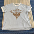 FIFA Uruguay Campeones Del Mundo Shirt Mens 2XL Blue Brasil 1950 World Cup Tee Unisex
