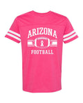 Football Fan Support Breast Cancer Awareness City Fine Jersey Tee Unisex