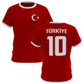 Turkey Mens Womens Name & Number World Cup 26 Fan Gift Turkish Flag European Championship