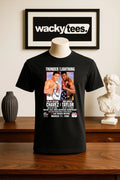 Julio Cesar Chavez vs Taylor 1990 Retro Poster Boxing Graphic Tee Shirt Unisex