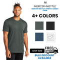 Mercer+Mettle Premium Stretch Jersey Crew Neck Heavy Plain Casual MM1016 Unisex