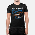Rock Hard Caulking Services Shirt Funny Construction Tradesman Joke Tee Unisex