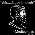 Mediocrates Funny Philosophy | Ancient Greek Parody | Academic Humor Unisex