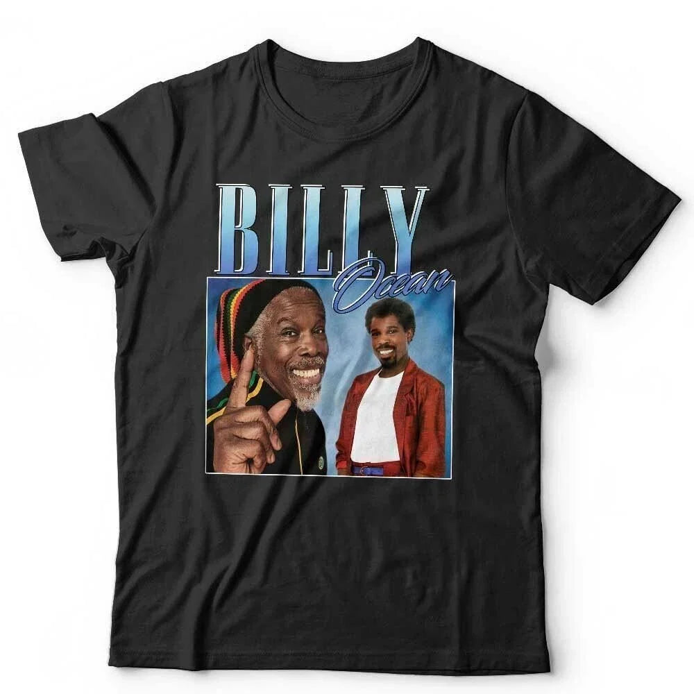 Billy Ocean Tshirt Appreciation Unisex Homage Throwback Stag Hen Do Funny Unisex