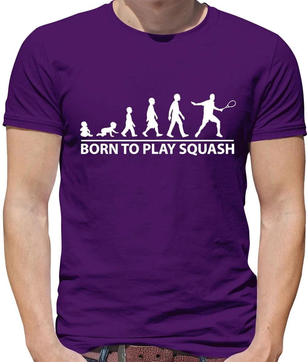 Born to Play Squash - Mens - Player Team Sport Sports Hobby Ball Unisex