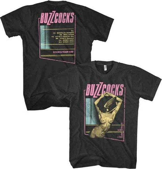 Buzzcocks Addicted Coming Your Way Punk Rock Mens Slim Cotton Unisex