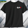 QA1 Kits Small Logo Black/Gray/Blue/Red/White S to 5XL Made in USA Unisex