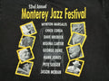 Monterrey Jazz festival T Shirt 2009 Marsalis Correa Pete Seeger XL vtg music Unisex