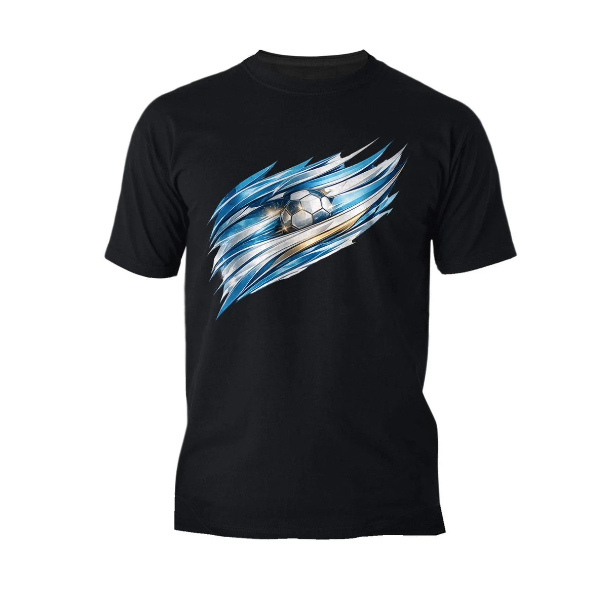 Argentina Football Blue White Soccer Fan Graphic Artwork Official Men's Unisex