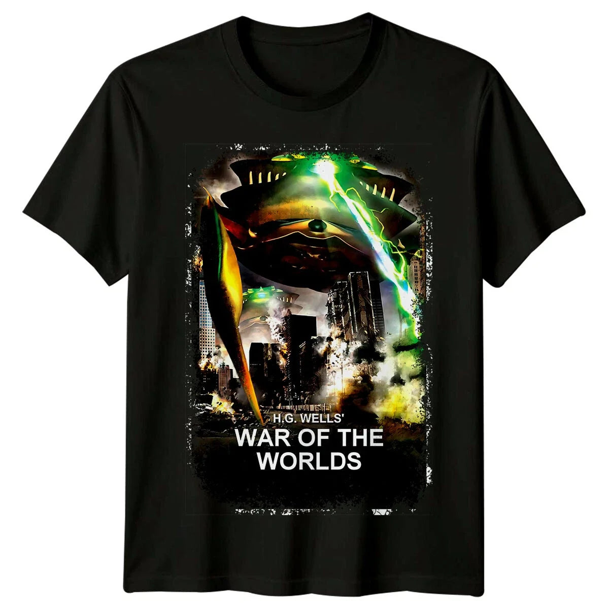 War of the Worlds Collection Movie Poster Inspired Retro Tee Unisex Unisex
