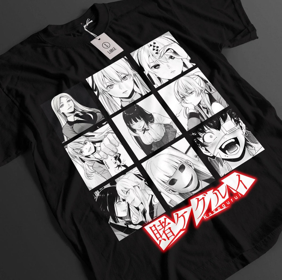 Kakegurui Shirt Yumeko Tshirt Mary Kirari Top Ryota Mind Anime Game Tee Unisex