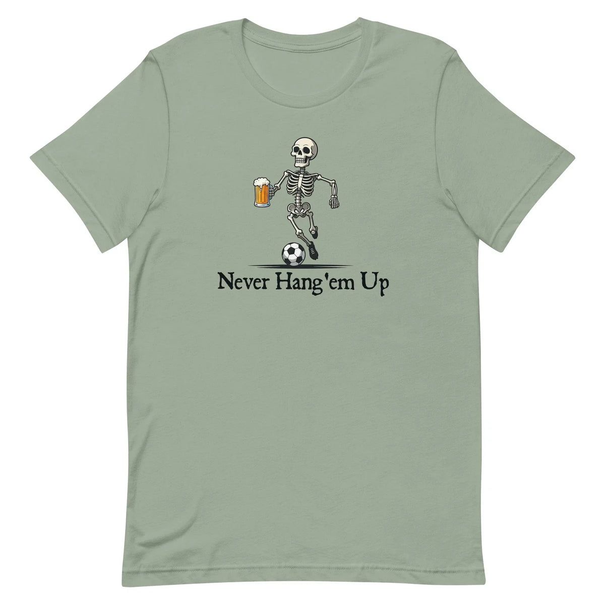 New Never Hang'em Up Adult O30 O40 O50 Soccer Unisex