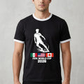 Football Tournament 2026 Player Ringer USA Canada Mexico Sports Gift Top Unisex