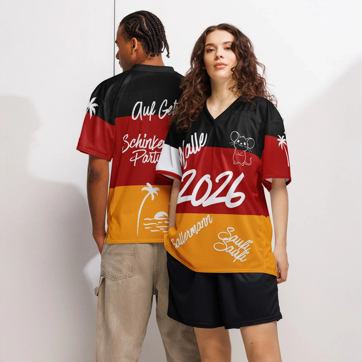 Malle 2026 unisex football jersey Ballerman 2026 Party Outfit Unisex