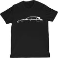 S 9YA Silhouette Modern Performance SUV Outline Tee Unisex