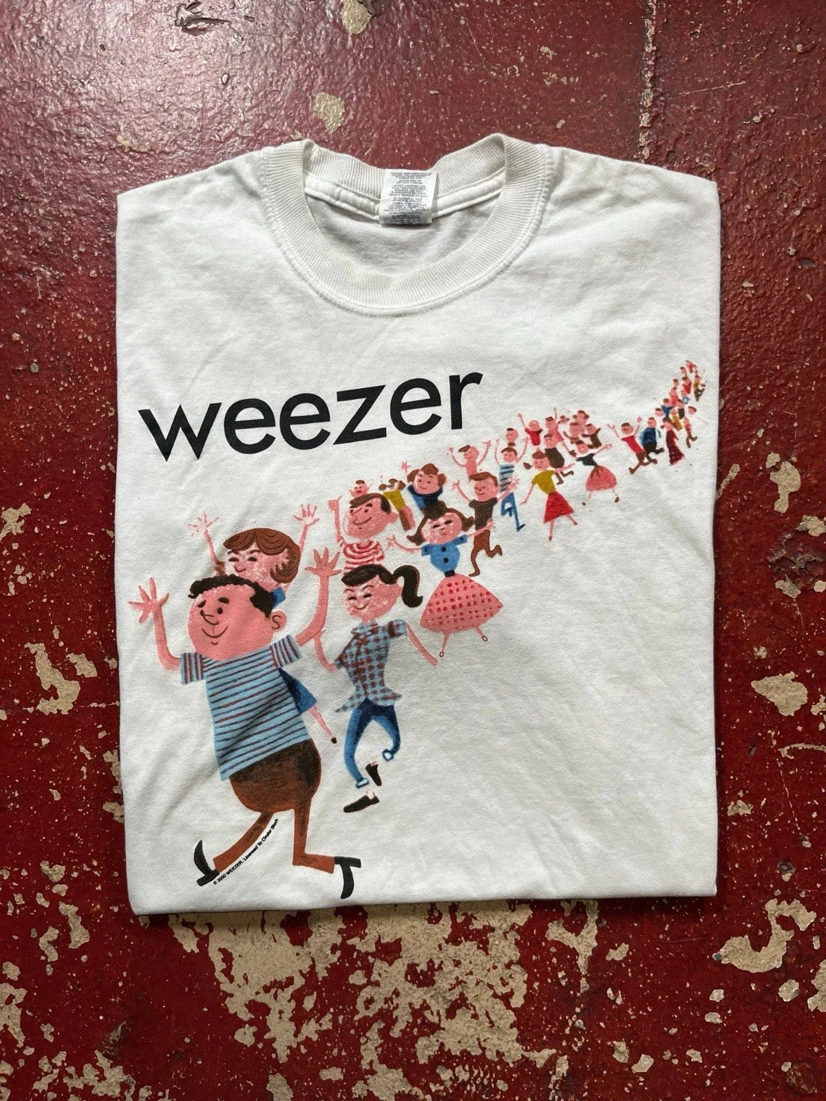 2000 Weezer Band Tee Unisex
