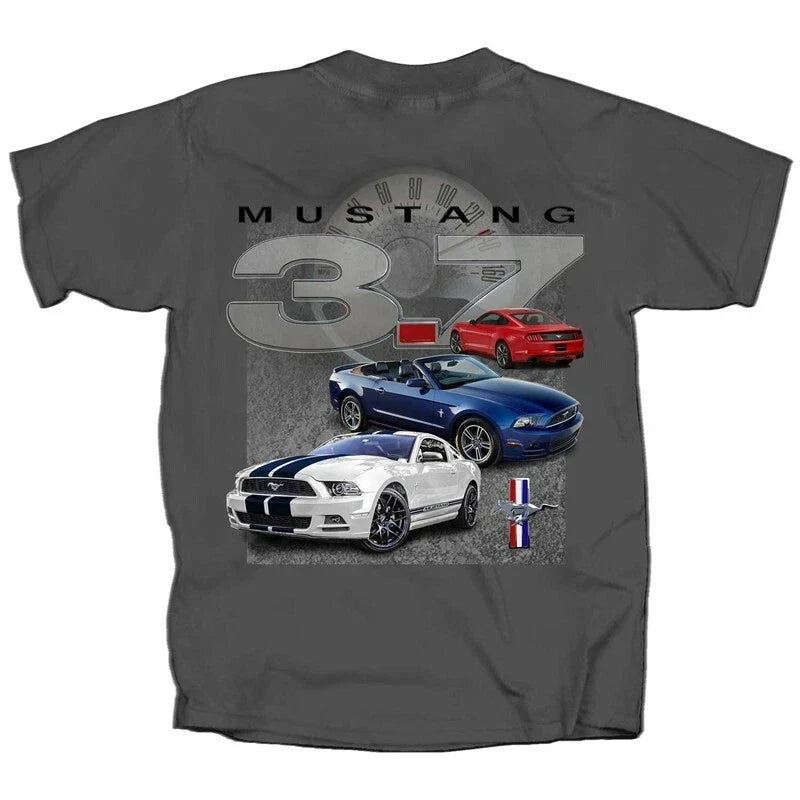 Ford Mustang 3.7 Tee AMERICAN MUSCLE CARS T'shirt Unisex