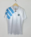 Vintage Olympique Marseille #8 WADDLE 1992/93 Soccer Jersey Foolball Shirt Home Unisex