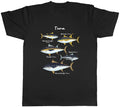 Species of all Tuna Fish Mens Tee Gift Top Unisex
