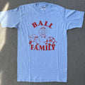 Vintage 80s Sports Ball Family Graphic Shirt Baseball Volleyball Soccer Medium Unisex