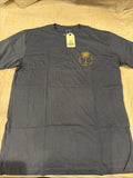 Katin Size Large Blue Cotton Tee Shirt Short Sleeve Unisex