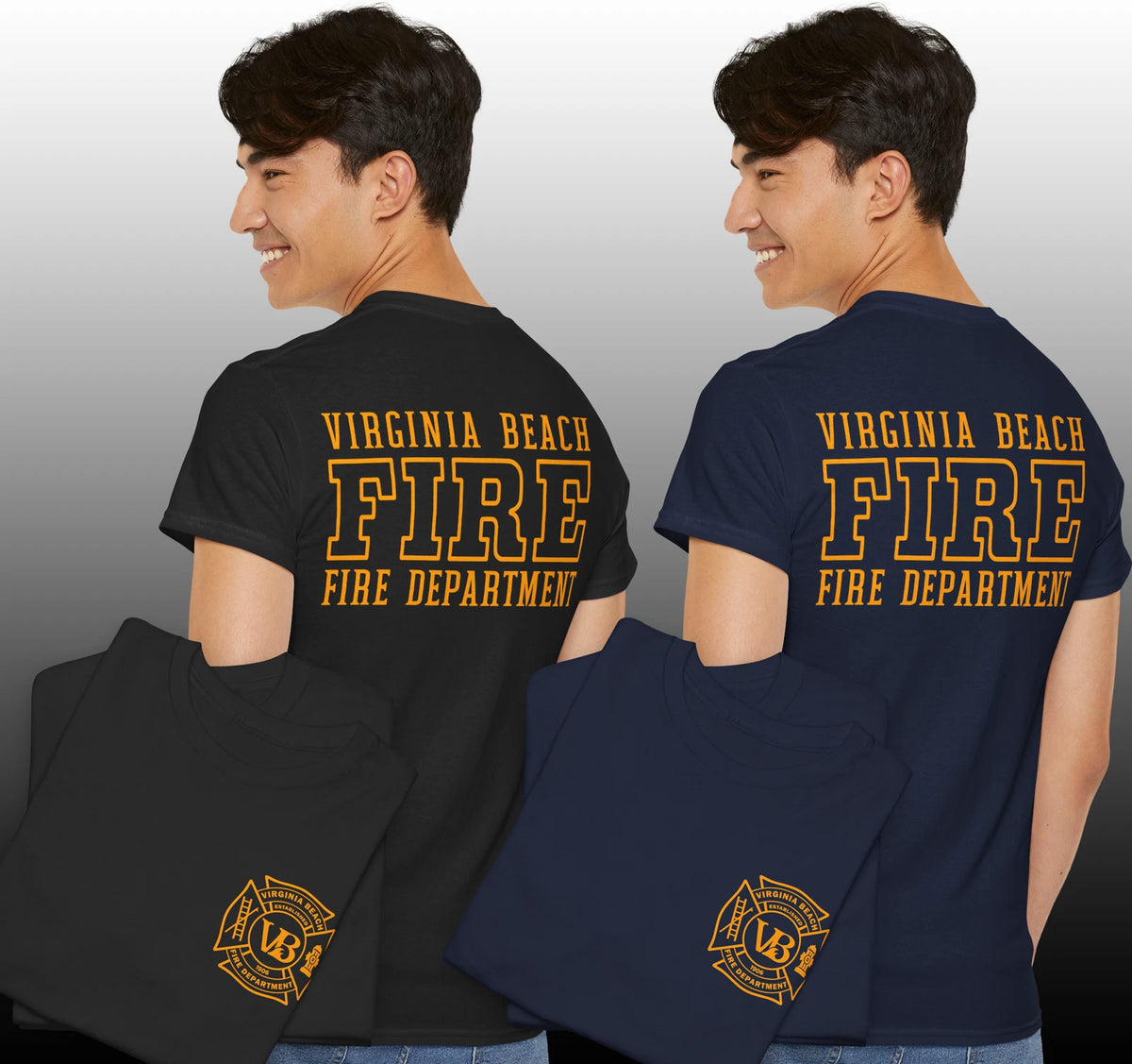 VA Beach FIREFIGHTER - Fire Department Virginia Beach Tshirt