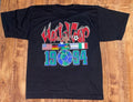 VTG 1994 World Cup USA Soccer Dog Striker Mascot Black Mens Sz XL Unisex