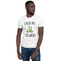J'peux pas j'ai apéro... Tshirt cadeau humour anniversaire retraite fête... Unisex