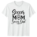 Soccer Mom Soccer Dad Family Soccer Birthday Gift For Him And Her Unisex