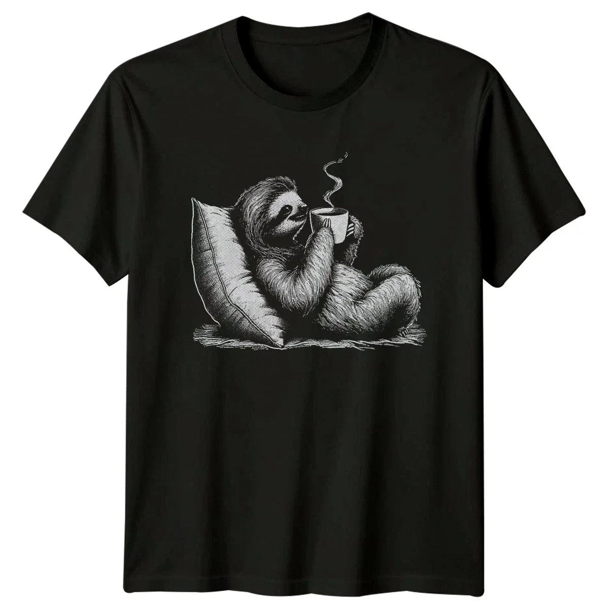 Chill Sloth Taking A Coffee Coffee Break Sloth Animal Unisex