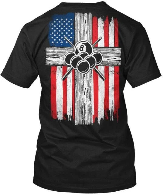 Billiard Us Made in the USA Size S to 5XL Unisex