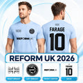 Reform UK 2026 Vote | Political Supporter Britain Great Farage Shirt Unisex