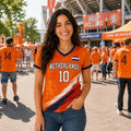 Personalized Holland Football Shirts, Custom Soccer Jersey Shirt, Mother Fan Out Unisex