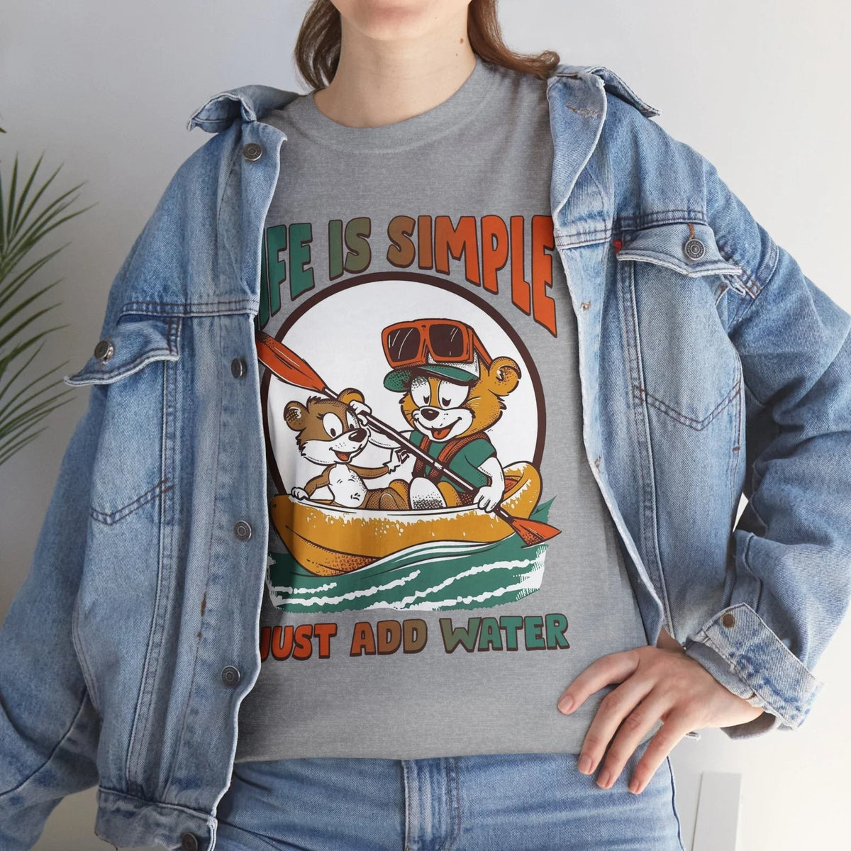 Joke - Perfect Tee Life is Simple Just add Water Shirt Unisex
