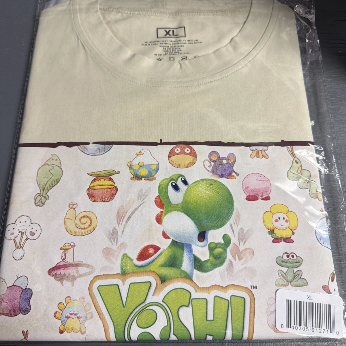 Yoshi Mysterious Book Rare T Shirt XL Brand New shirt Unisex