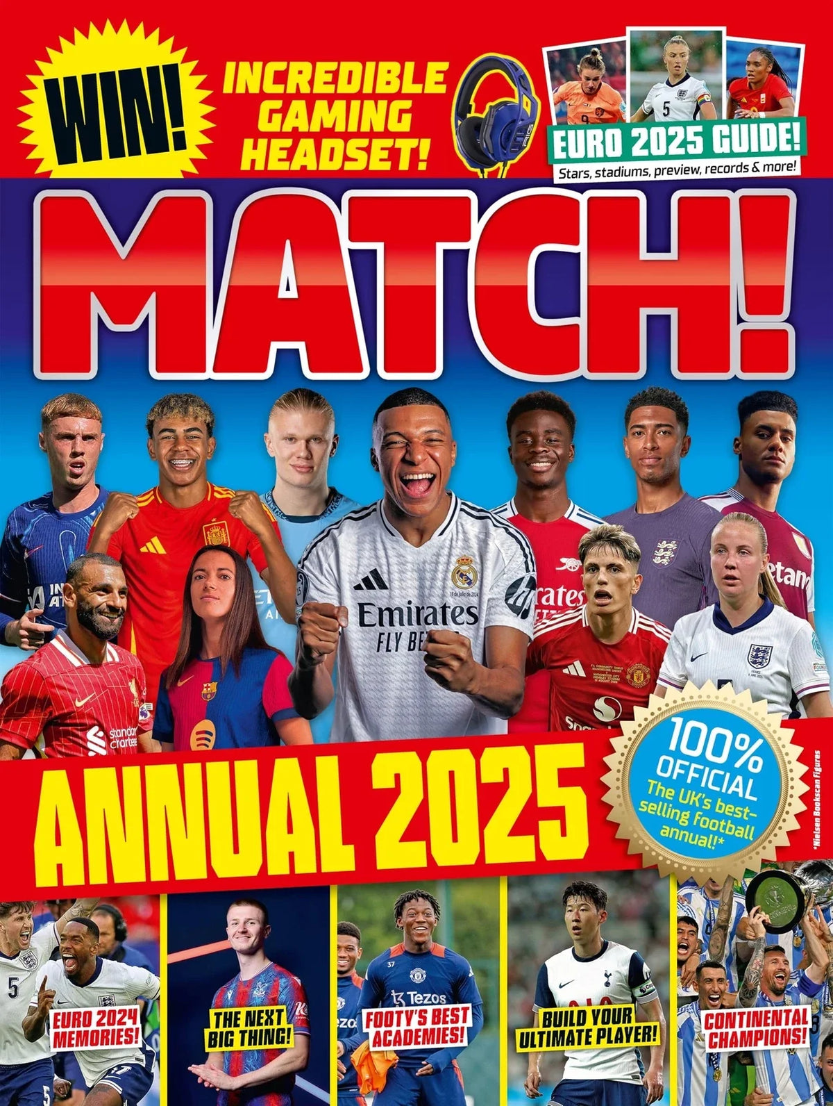 Match Annual 2025: The number one soccer annual for fans everywh Unisex
