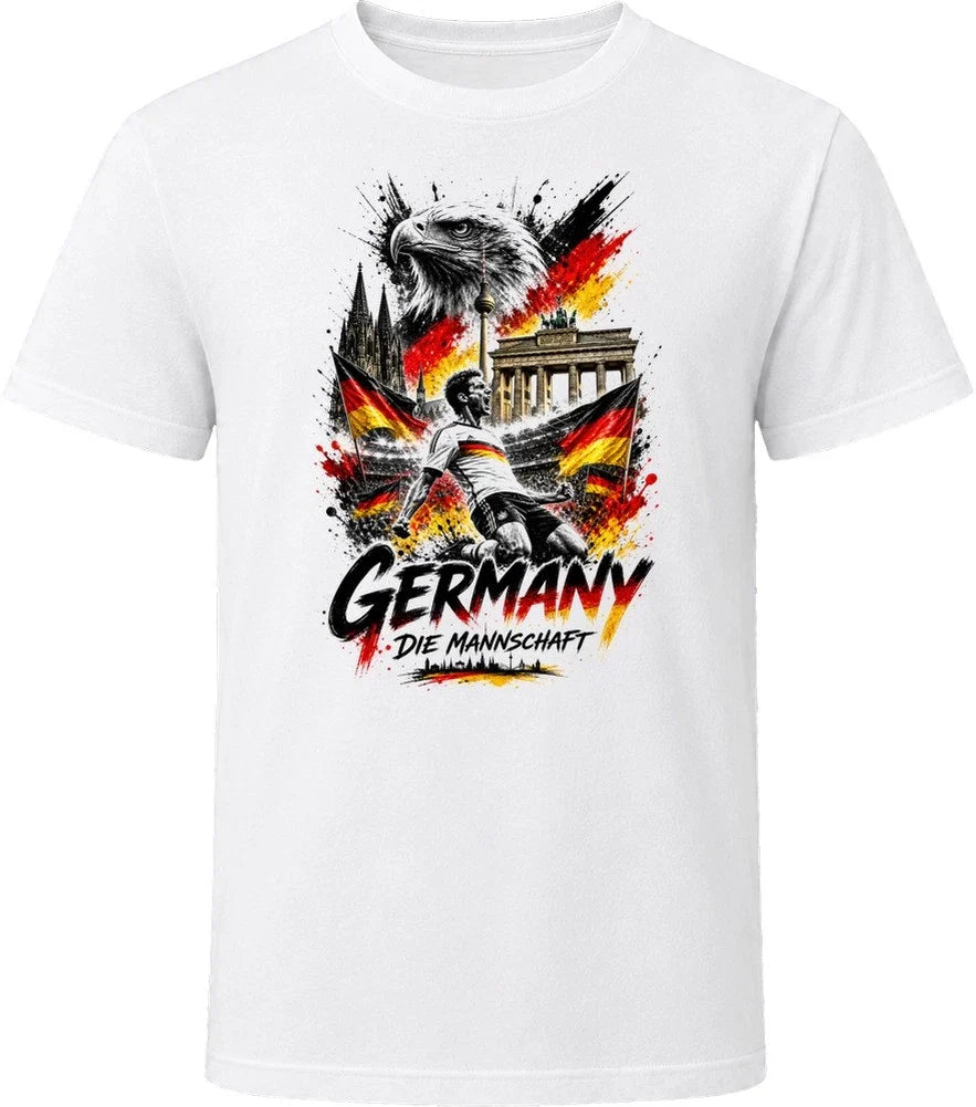 Germany Die Mannschaft Soccer Football 2026 National Pride T Shirt Unisex